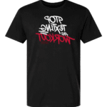 Stop Texting and Workout T-Shirt – Black