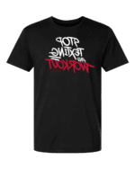 Stop Texting and Workout T-Shirt – Black
